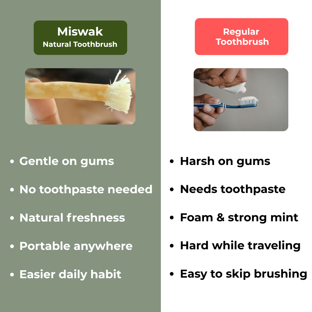 Natural Miswak Toothbrush